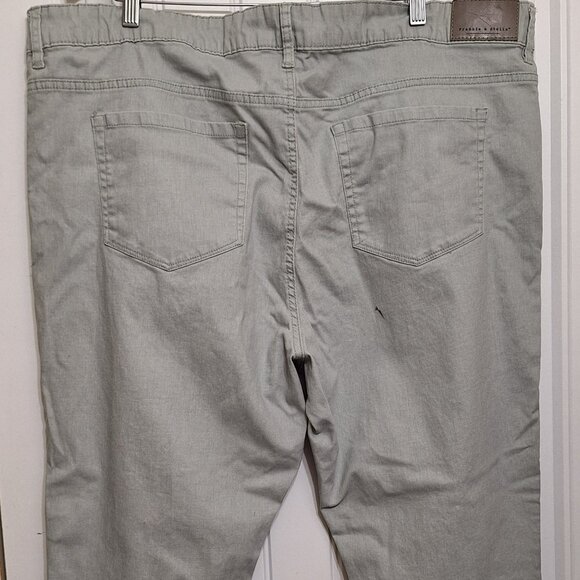 Frankie & Stella Plus Size High Rise Cropped Skinny Jeans 22W Pistachio Green - Picture 8 of 16